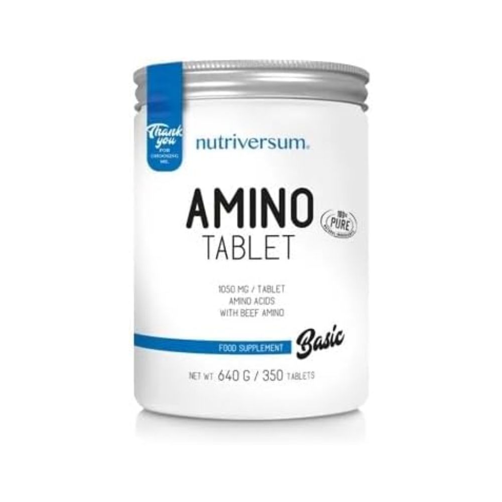 10452.jpg Nutriversum Amino Tablets 640g | 350 Beef Amino Tablets - Image 1