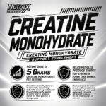 Nutrex | Creatine Monohydrate 60 Serving - Image 3