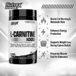 Nutrex L-Carnitine 1000 - 120 Caps - Image 4