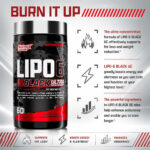 Lipo6 Black Ultra Concentrate | Advanced Fat Burner | 60 capsules - Image 4
