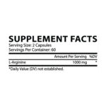 L-Arginine 1000 – Essential Vasodilator for Peak Performance by Nutrex - Image 2