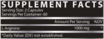 L-Arginine 1000 – Essential Vasodilator for Peak Performance by Nutrex - Image 4