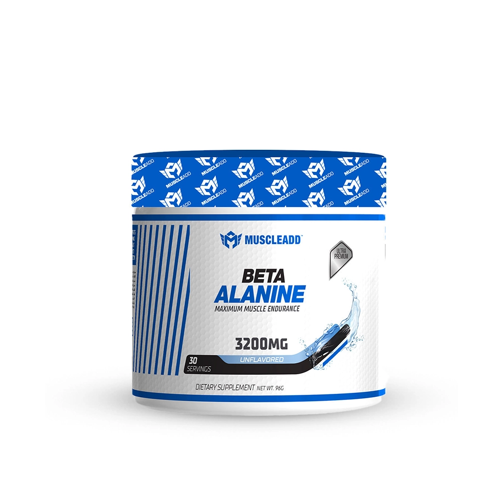 BetaAlanineNewUpdate_14200_1.webp MuscleAdd Beta Alanine Powder | 3200mg for Muscle Endurance | 30 Servings - Image 1