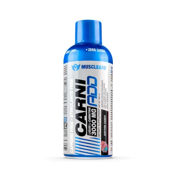 MuscleAdd Carni Add | Liquid L-Carnitine 3000mg | Zero Sugar – gofit-eg.com