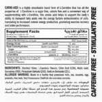 MuscleAdd Carni Add | Liquid L-Carnitine 3000mg | Zero Sugar | Stimulant-Free Cotton Candy - Image 2