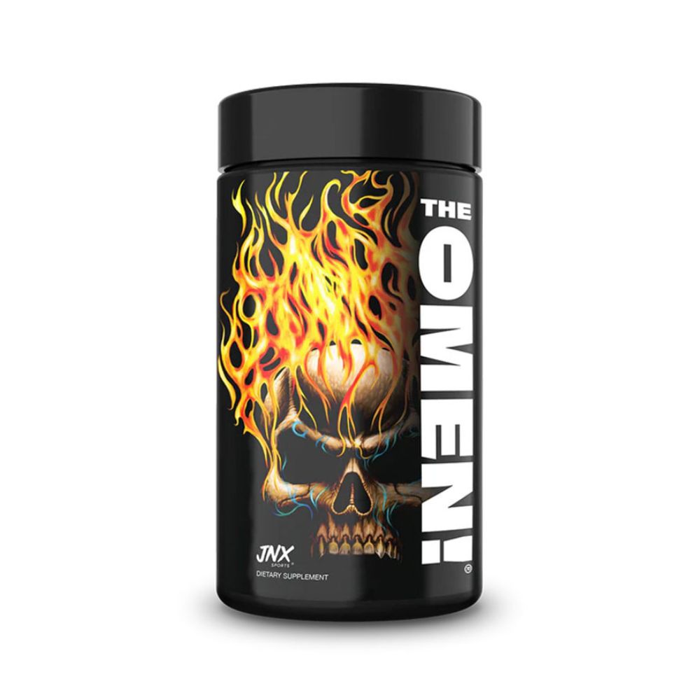 JNX.THE-OMENI.FAT-BURNER-100-Capsules.jpg JNX The Omen Fat Burner – 100 Capsules Extreme Thermogenic - Image 1