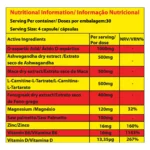 Marvelous Testoman Testosterone Booster Supplement for Men - 120 Capsules - Image 2