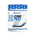 MuscleAdd Cre Add | 100% Micronized Creatine Monohydrate | 300g, 60 Servings