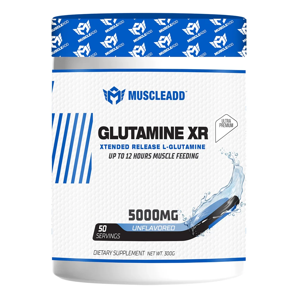 MuscleAdd-Glutamine-XR-Extended-Release-L-Glutamine-300g-50-Servings-14213_1.webp MuscleAdd Glutamine XR | Extended Release L-Glutamine | 300g, 50 Servings - Image 1
