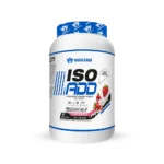 MuscleAdd Iso Add | Whey Protein Isolate Blend | Strawberry Milkshake | 1kg, 30 Servings