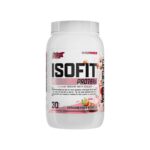 Nutrex IsoFit Whey Protein Isolate Powder – Premium Protein Supplement 1 KG strawberry