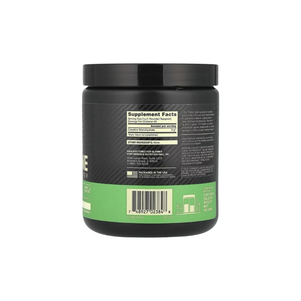 Optimum Nutrition Micronized Creatine Powder – Pure Creatine ...
