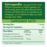 Organic Nation Ashwagandha 600 | 60 Tablets, Dietary Supplement - Image 2