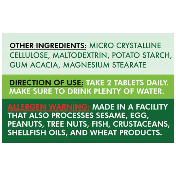 Organic Nation Ashwagandha 600 | 60 Tablets, Dietary Supplement - Image 3
