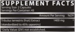 Tribulus 1400 – Testosterone Support and Muscle Performance by Nutrex - Image 4