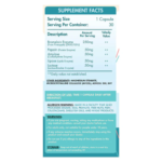 Organic Nation Optimum Digest Dietary Supplement – Blend of Digestive Enzymes - 30 Capsules - Image 3
