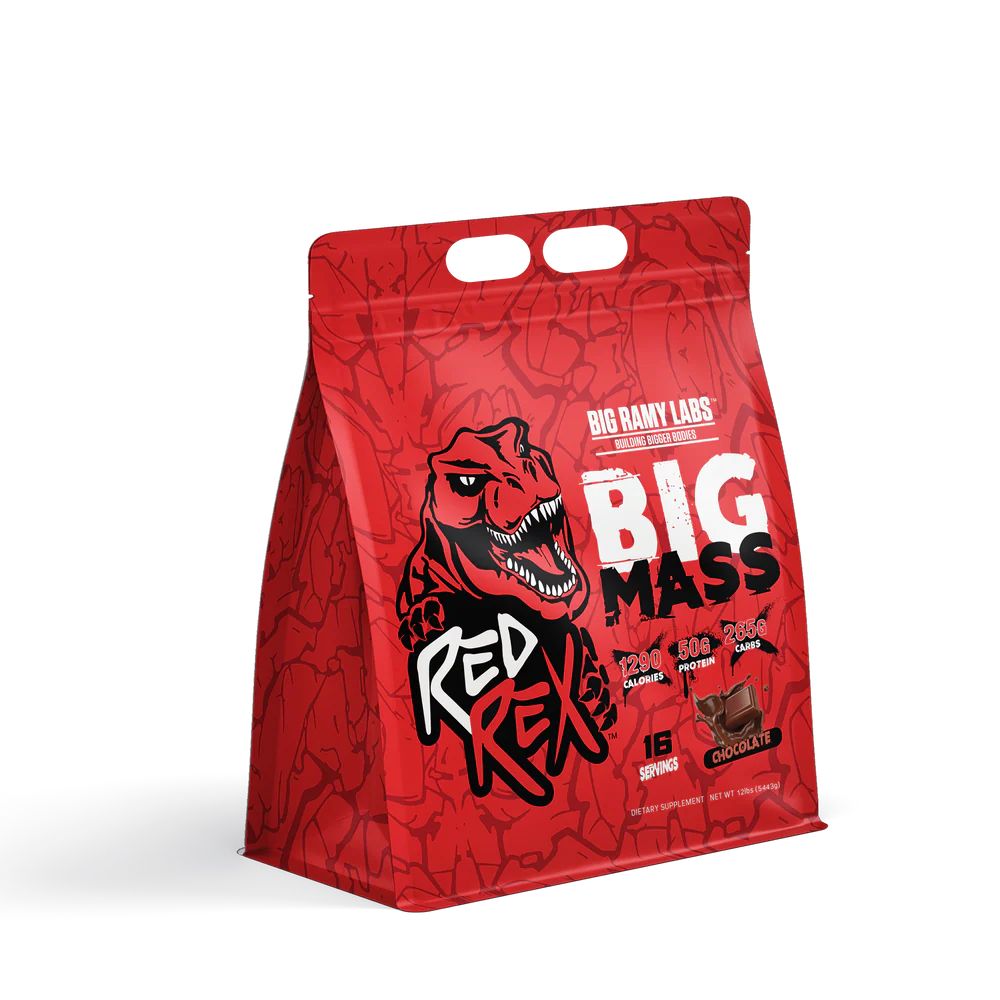 Big Ramy Labs Red Rex Big Mass 12lb 16 Servings (1) Big Ramy Labs Red Rex Big Mass 12lb 16 Servings - Image 1