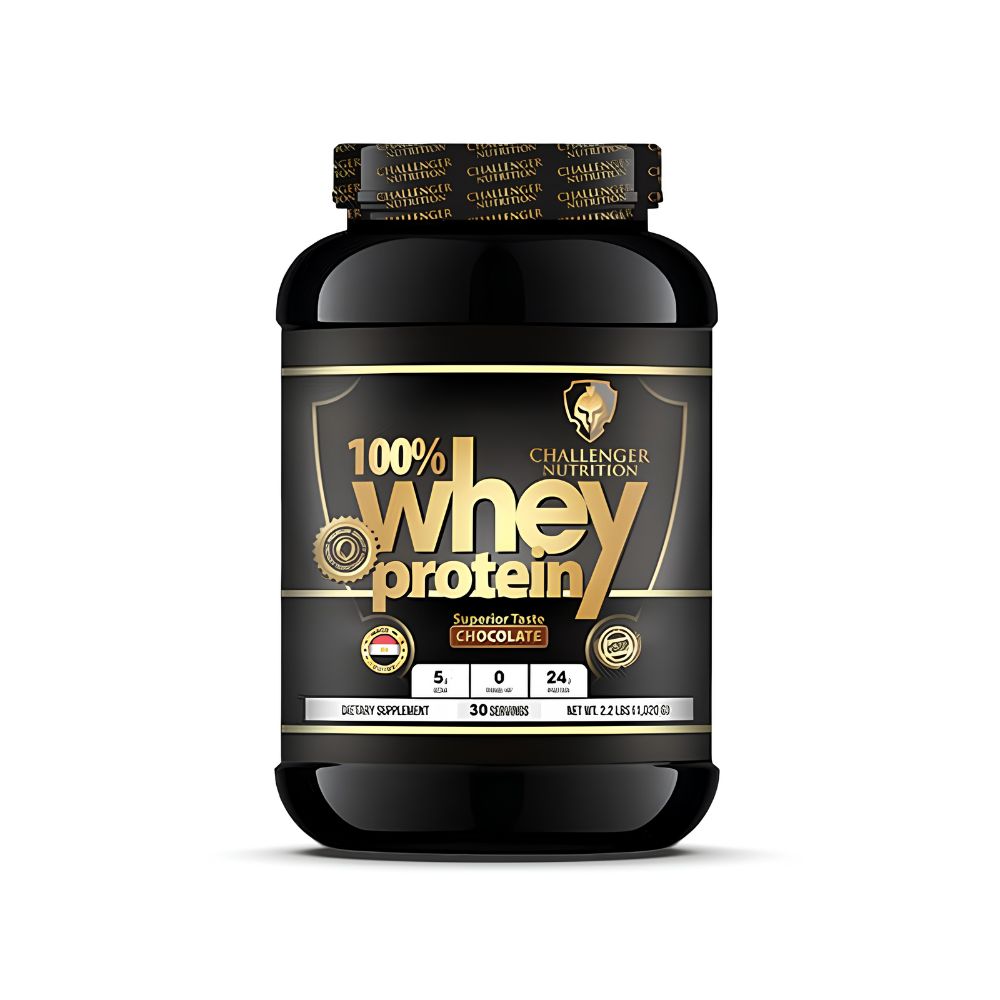 Challenger Nutrition 100% Whey Protein 2.2lb 30 Servings (1) Challenger Nutrition 100% Whey Protein 2.2lb 30 Servings - Image 1