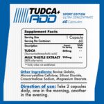 Muscle Add TUDCA+ Add Liver Support Formula 60 Capsules - Image 2