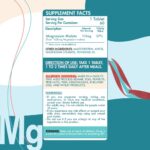 Organic Nation Magnesium Malate Muscular Performance Support 60 Tablets - Image 3