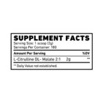 Skeleton Nutrition L-Citrulline Performance Formula 180 Servings - Image 2