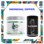Lyte Speed Zero Electrolyte Powder Mix Lyte Speed 60 Servings + Rule1 Glutamine 75 Serv