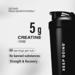 Keep Going Creatine Monohydrate Supplement 300g 60 Servings - Image 4
