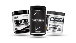 Nutrex, Rule One R1 and Cellucor creatine monohydrate supplements