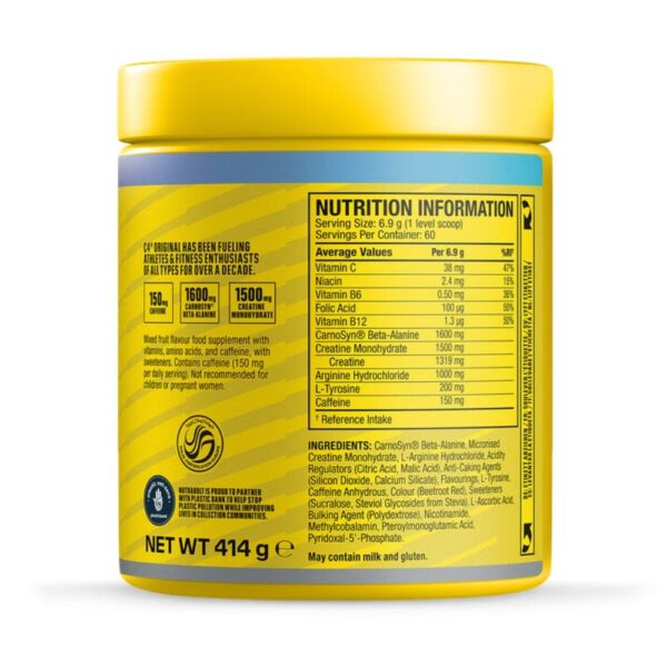 Cellucor C4 Original Pre Workout Supplement – Fruit Punch 60Servings 2