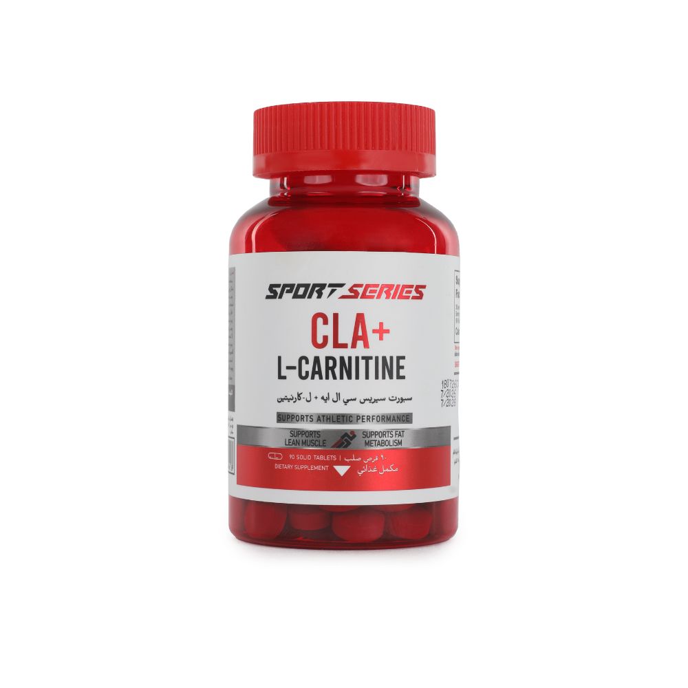Sports Nutrition CLA+ L-Carnitine Supplement Sport Series 90 Tablets Sports Nutrition CLA+ L-Carnitine Supplement Sport Series 90 Tablets - Image 1