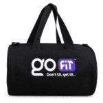 Black Go Fit Gym Duffel Bag