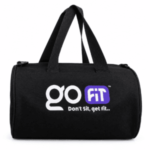 Black Go Fit Gym Duffel Bag