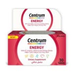 Centrum energy 30 tablets product packaging