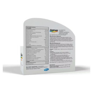 centrum energy 30 tablets nutrition facts original label