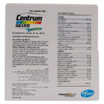centrum silver 50 30 tablets nutrition facts original label