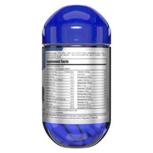 limitless man max 30 tablets nutrition facts original label