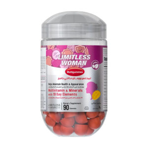 Limitless woman multigummies 90 gummies product packaging