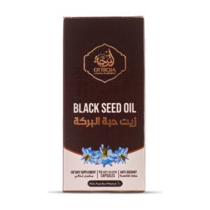 Ottroja black seed oil 60 softgels box product packaging